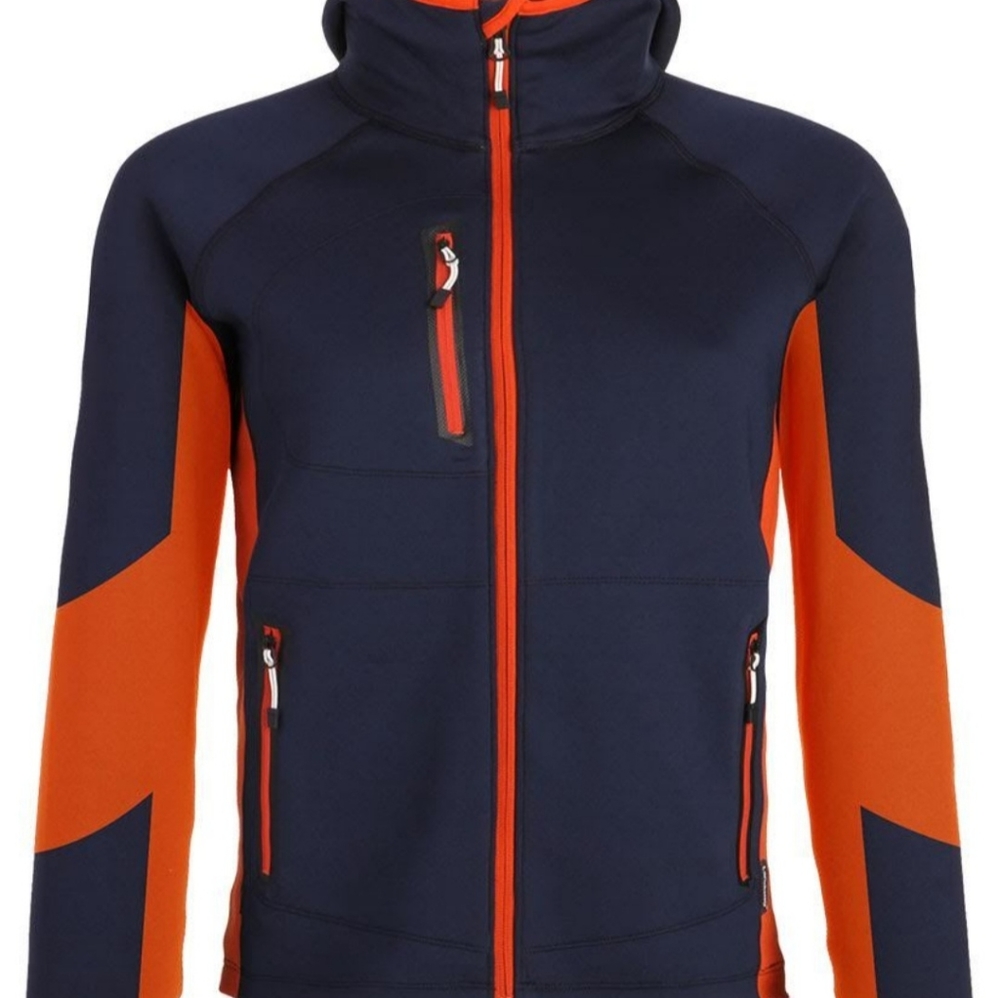 LANDWAY Men's XXL Hooded Full Zip Shell